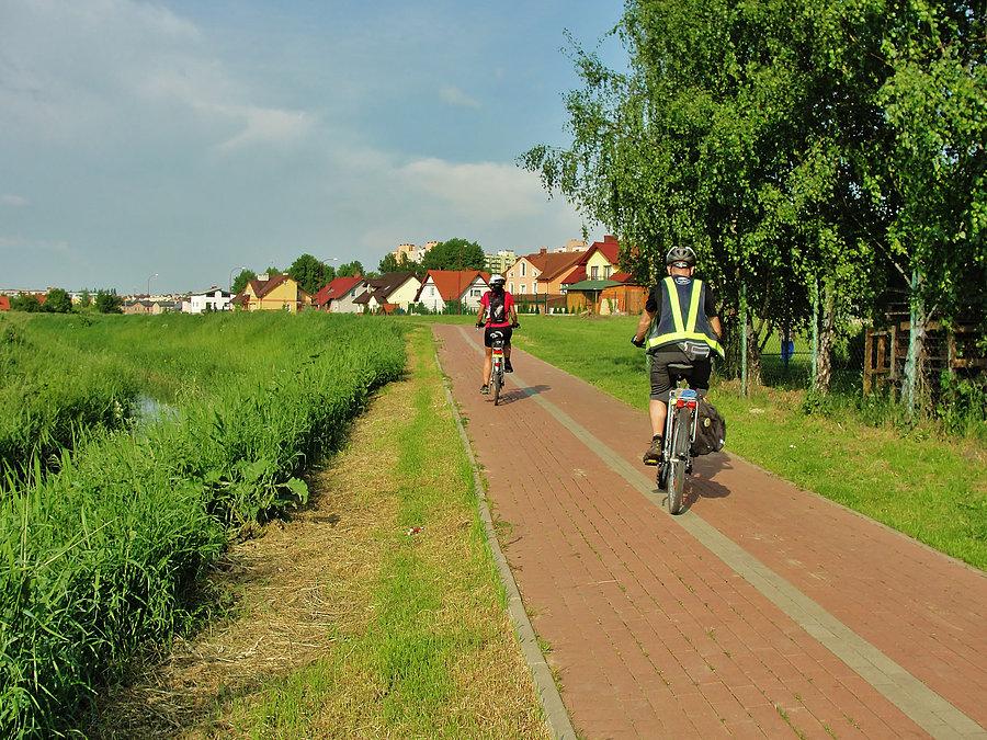 Wracamy do domu wzdłuż Kanału Młyńskiego. Tczew