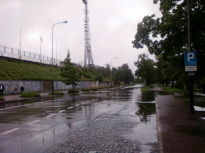 Al. Unii koło stadionu ŁKS