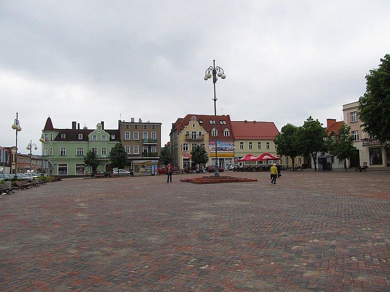 Rynek w Chodzieży - fragment