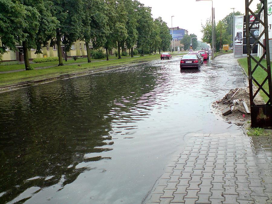 Potop na Legionów w Łodzi