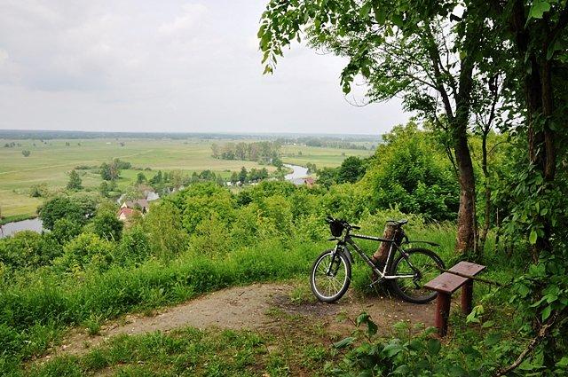 Punkt widokowy - widok na Dolinę Noteci