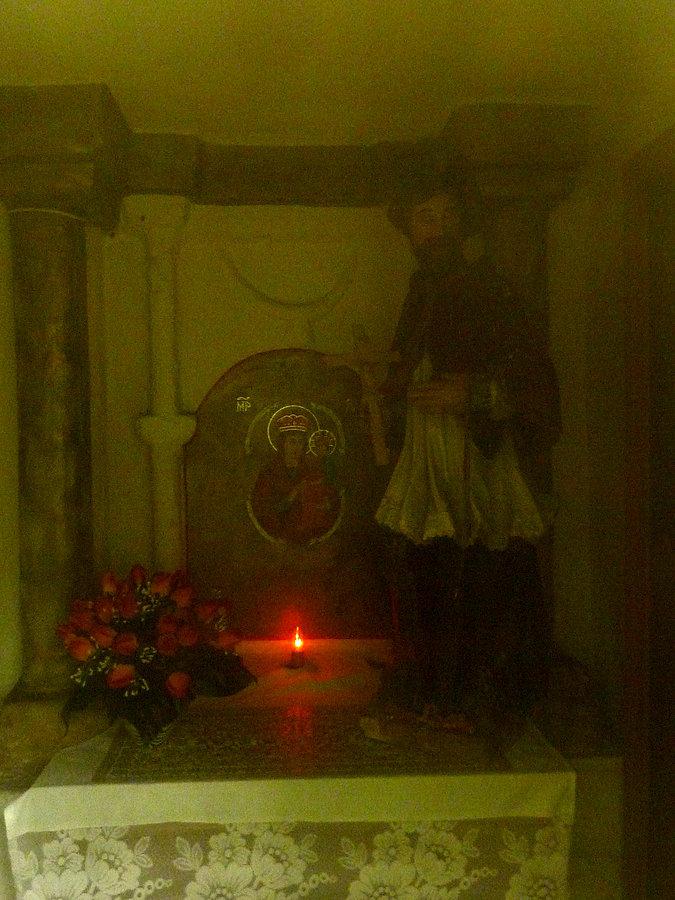 Nepomuk z Puszczy Mariańskiej. (wreszcie udało się go zobaczyć po pięciu latach od mojej ostatniej wycieczki w te rejony)