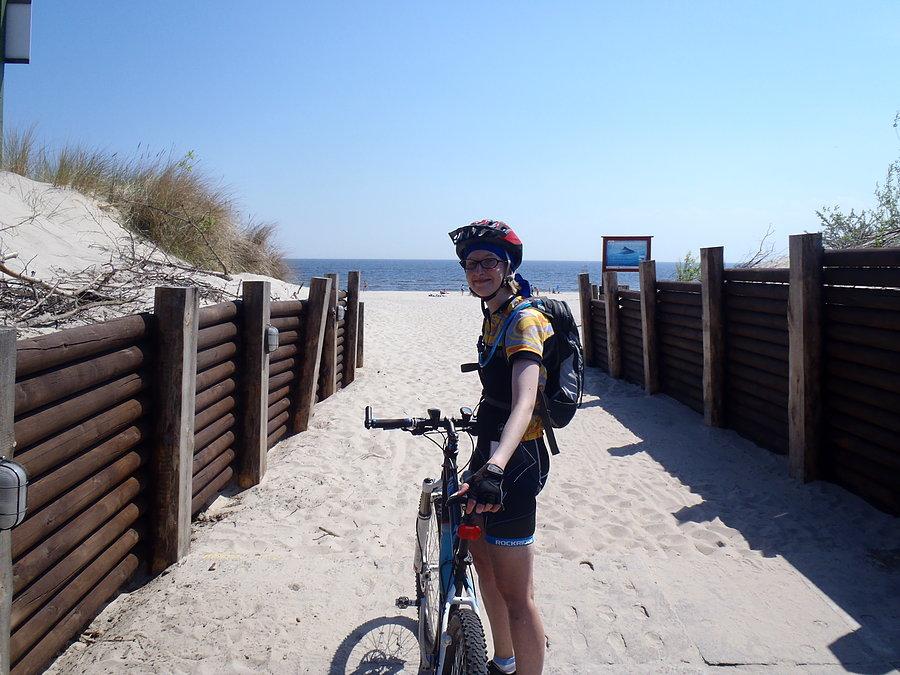 Na plażę ja roweru nie biorę