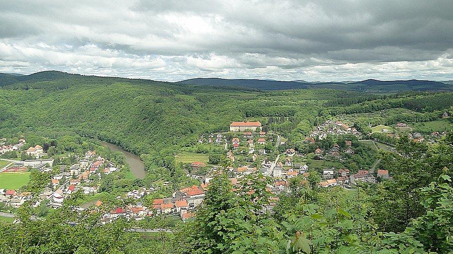Widok z osuwiska