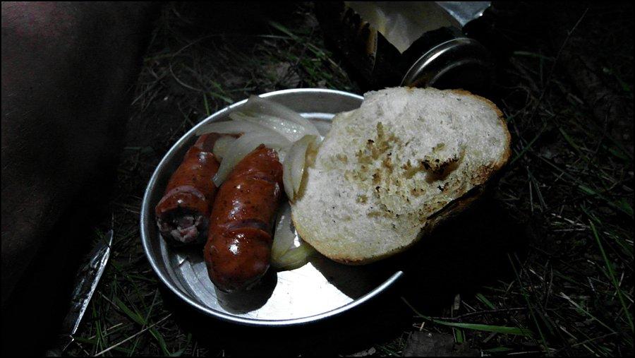Gotowe danie, z bułką :)