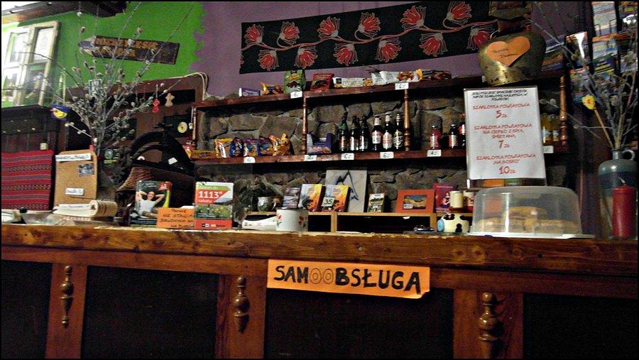 Bar w schronisku