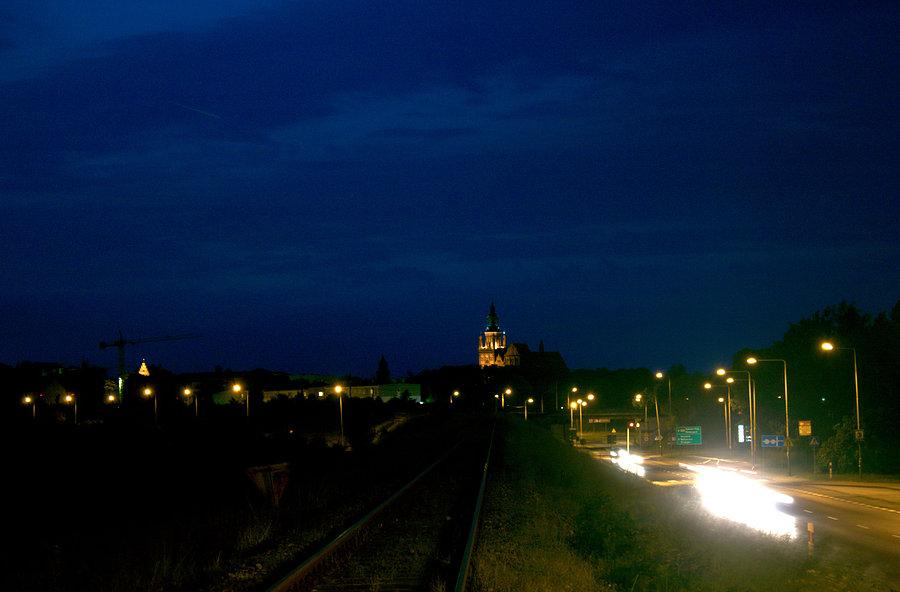 Widok na Stargard od strony os. Pyrzyckiego