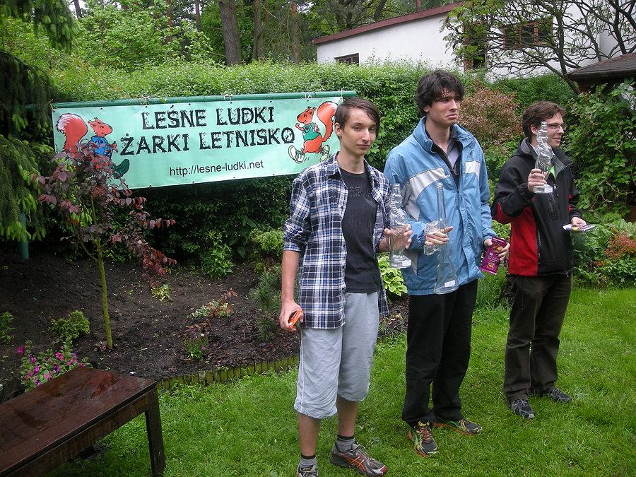 Jakież rewelacyjne puchary! - VIII Bieg Leśnych Ludków