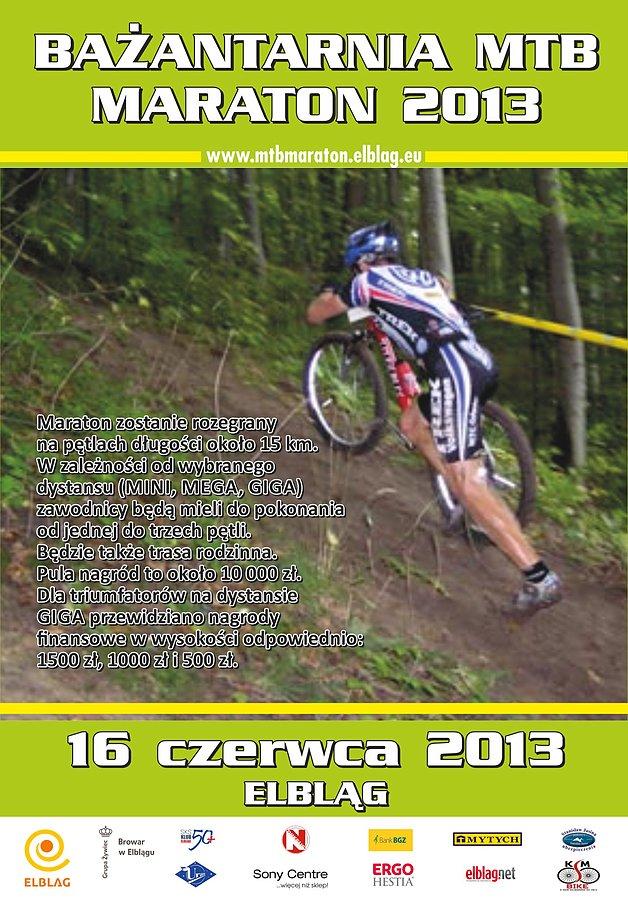 Plakat Bażantarnia MTB Maraton