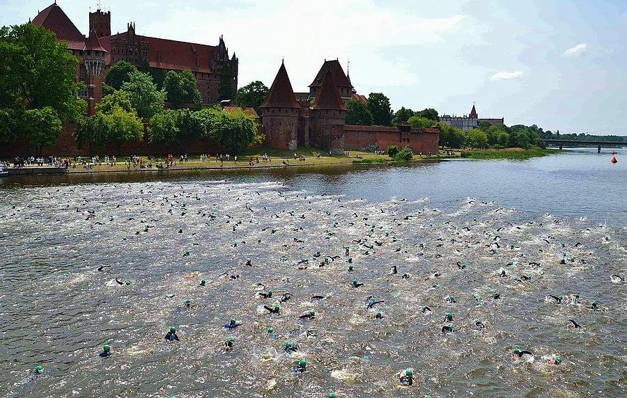 Malbork. Garmin Iron Triathlon 2013