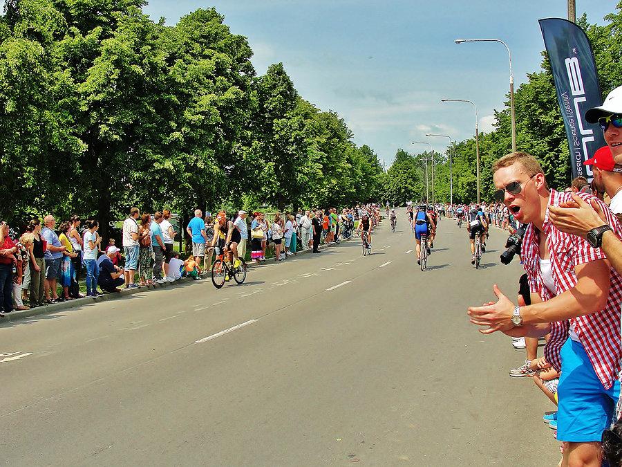 Malbork. Garmin Iron Triathlon 2013 r