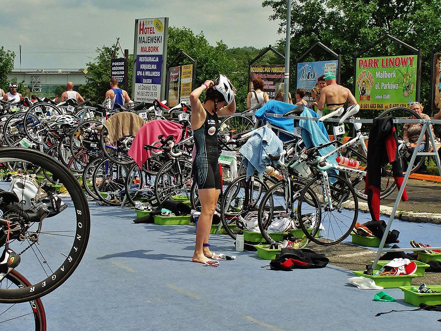 Malbork. Garmin Iron Triathlon 2013 r