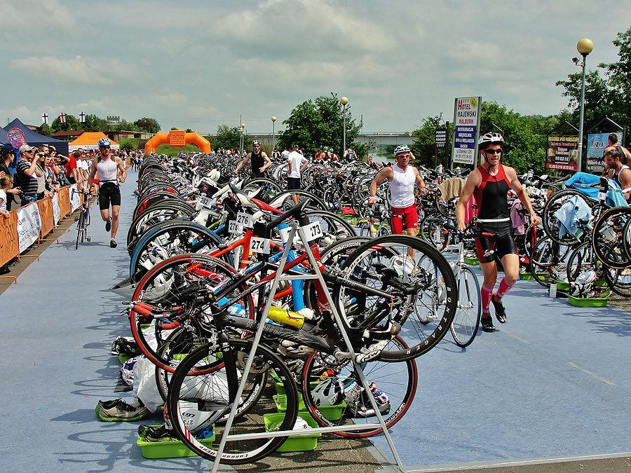 Malbork. Garmin Iron Triathlon 2013 r