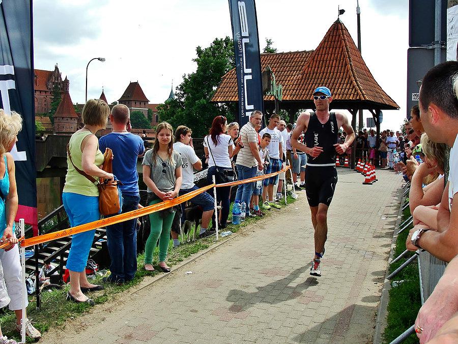 Malbork. Garmin Iron Triathlon 2013 r