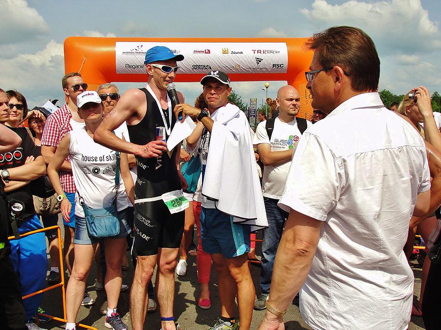 Malbork. Garmin Iron Triathlon 2013 r