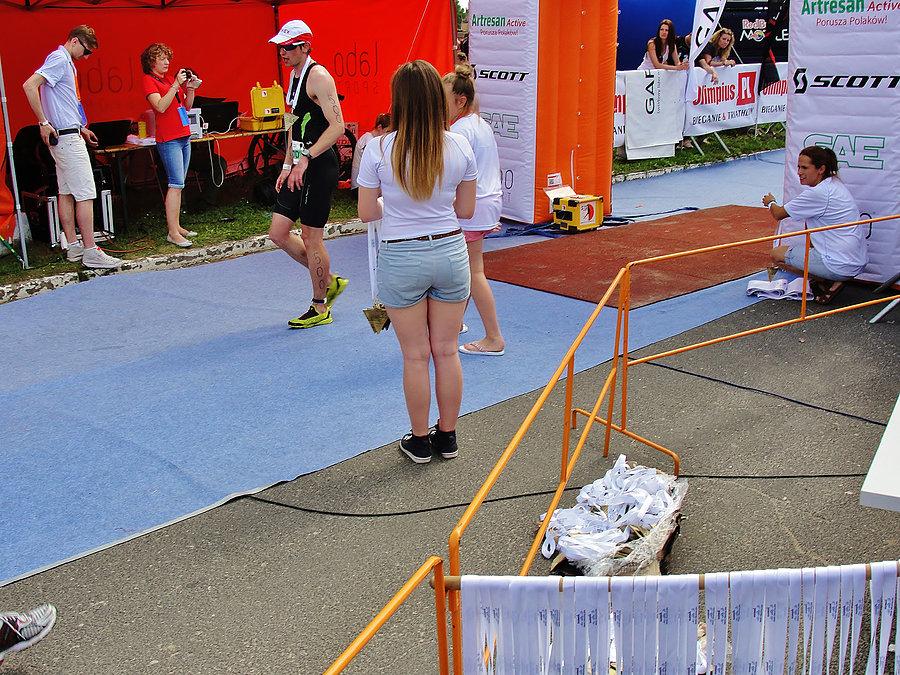 Malbork. Garmin Iron Triathlon 2013 r