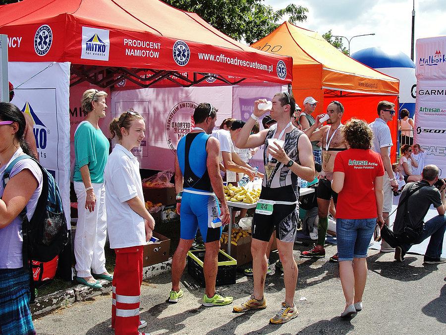 Malbork. Garmin Iron Triathlon 2013r