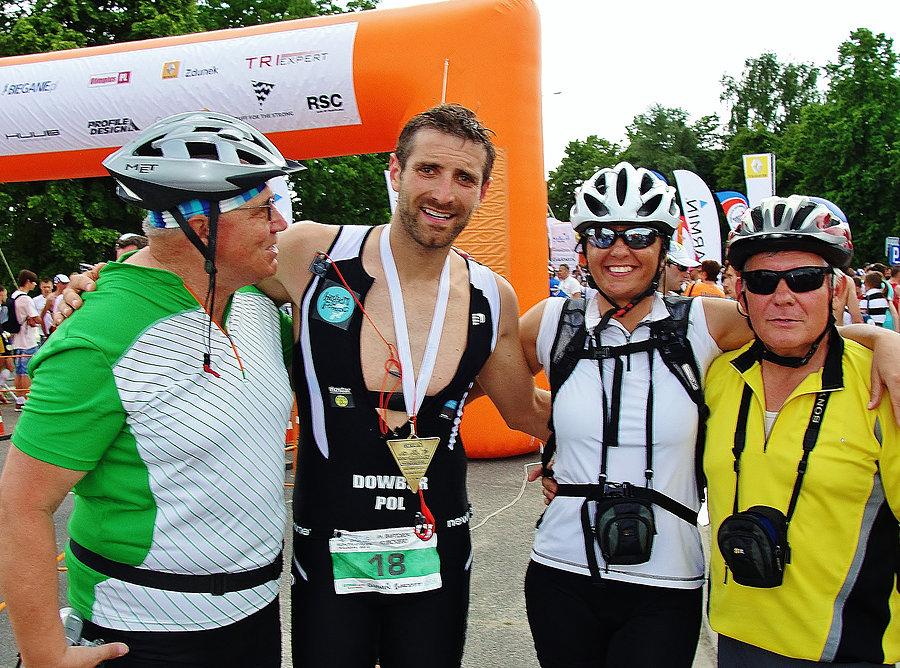 Malbork. Garmin Iron Triathlon 2013 r