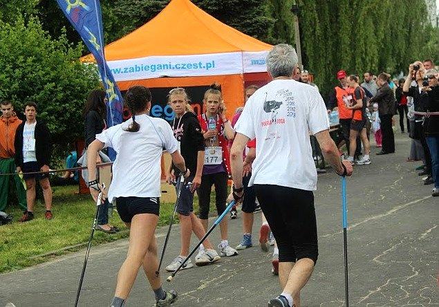Polska Biega - Częstochowa 2013, walka na finiszu
