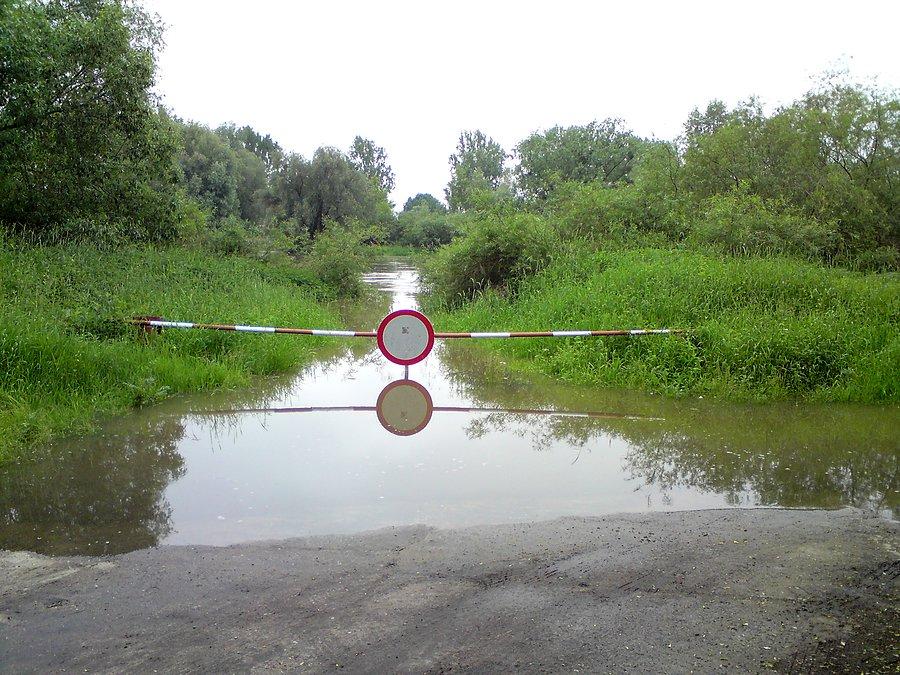 Wdzierająca się Odra
