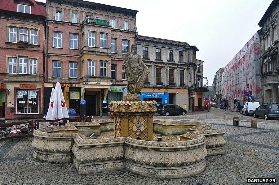 Fontanna na Rynku w Mysłowicach