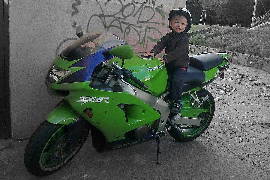 Kacper na Kawasaki
