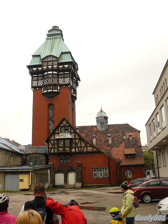 Wieża wodna zabrzańskiego szpitala