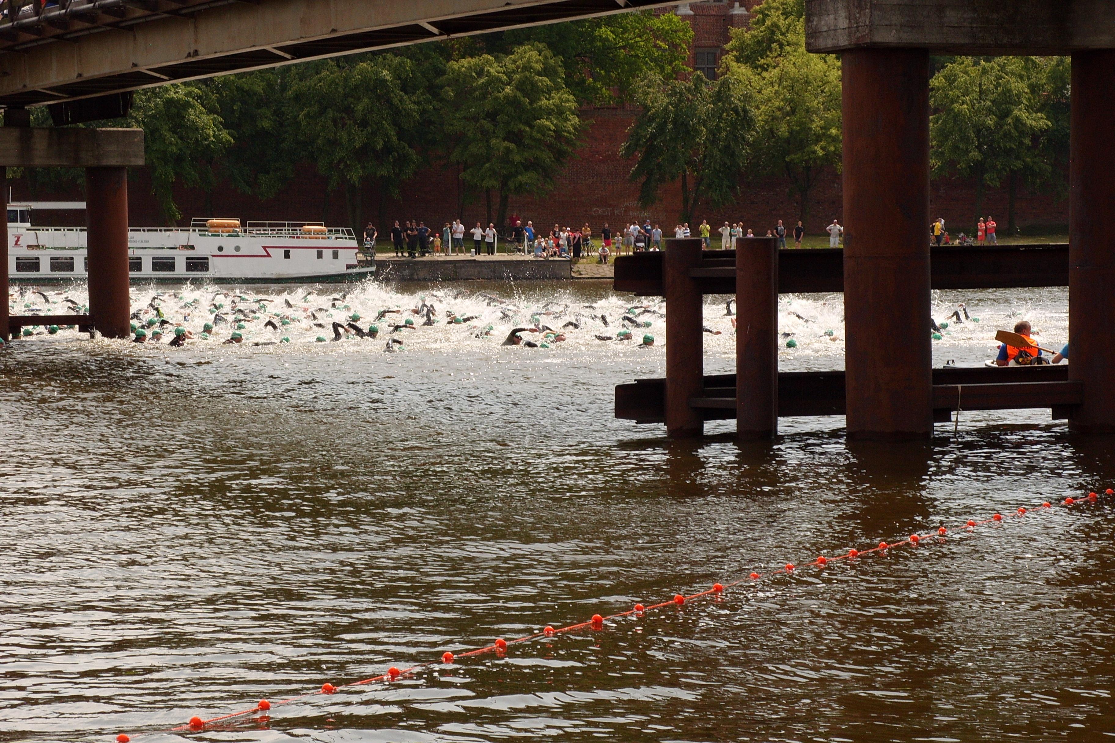Garmin iron triathlon malbork 2013