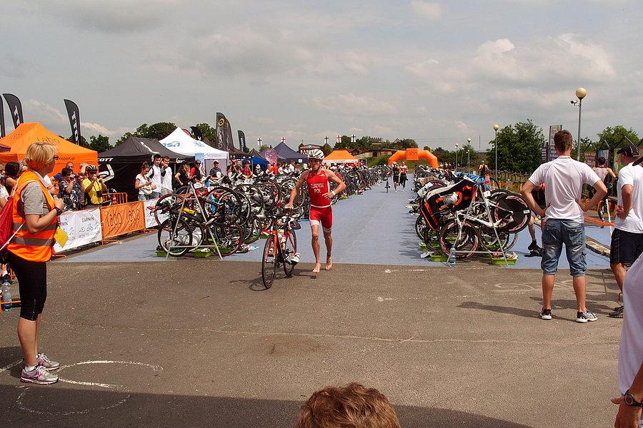 Garmin iron triathlon malbork 2013