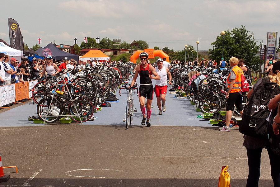 Garmin iron triathlon malbork 2013