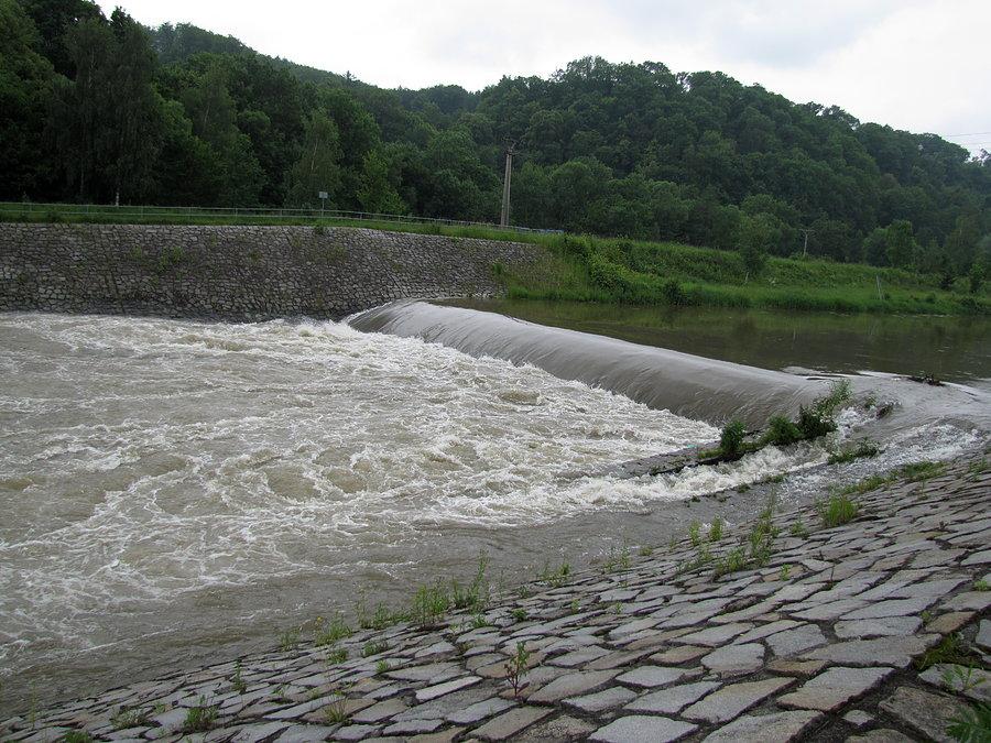 Kaskada na rzece Opawie