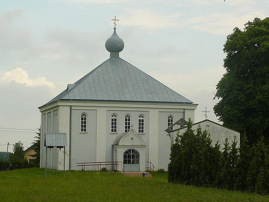 Cerkiew św. Aleksandry w Stanisławowie.(Jedyna wiejska świątynia prawosławna w województwie mazowieckim)