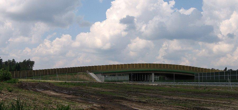Przejście dla zwierząt nad A4