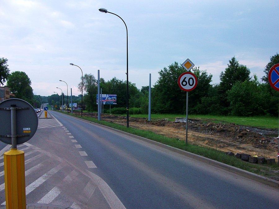 Odbudowa linii tramwajowej