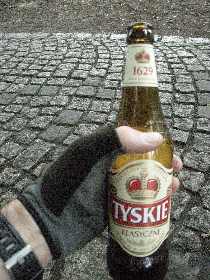 Browarek po zawodach w Tychach