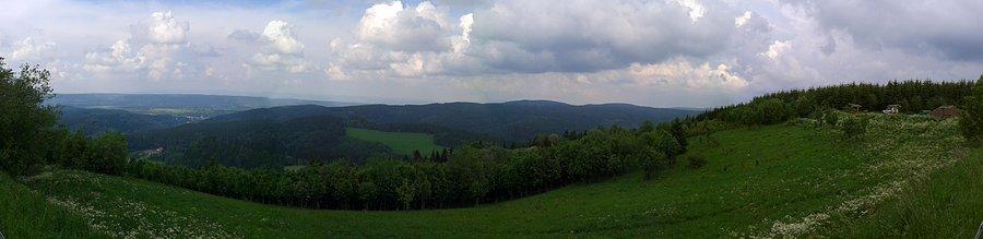 I mała panorama na Kotlinę Kłodzką