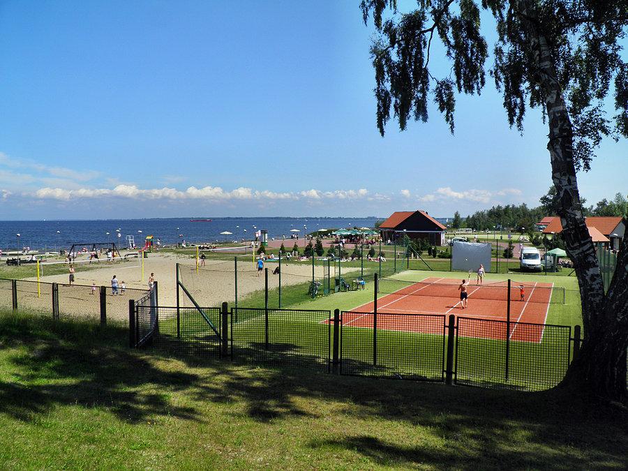 Na plaży w Trzebieży - 9 czerwca 13 r