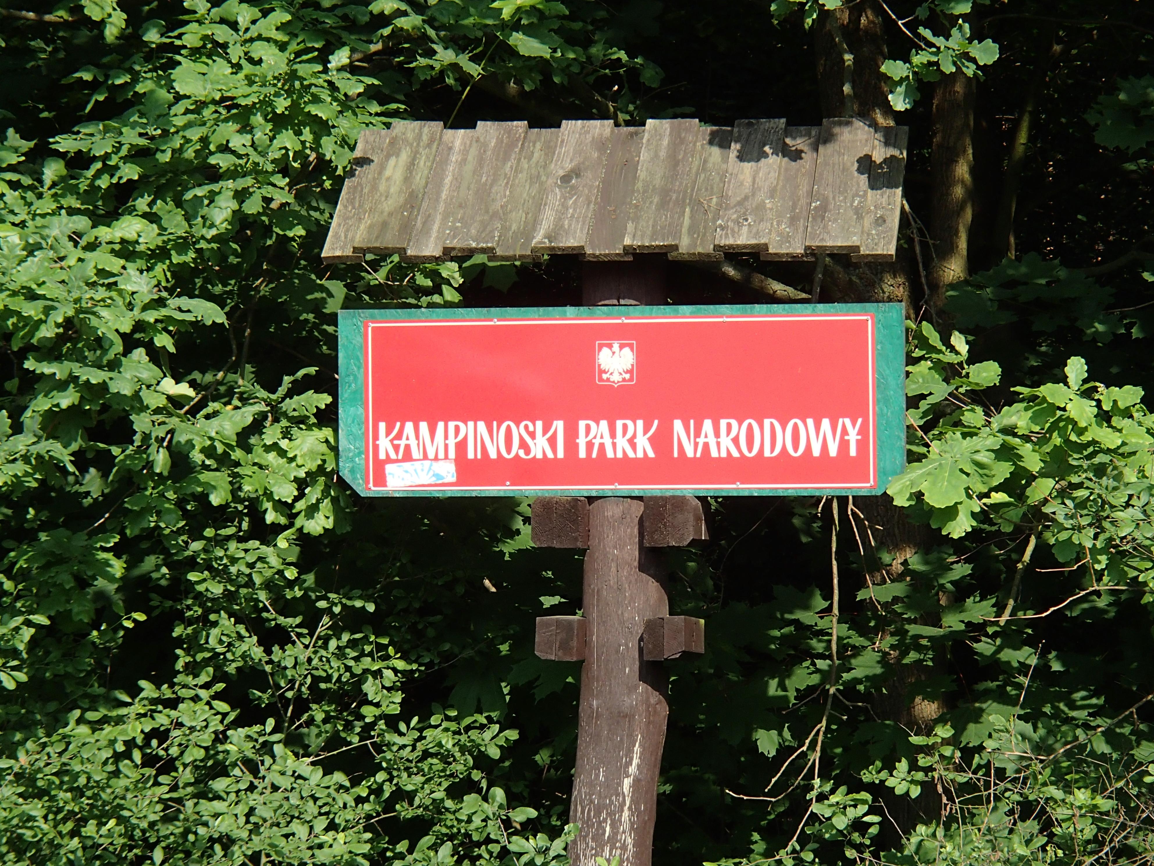 Kampinoski Park Narodowy wita