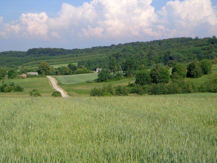 Fajny odcinek terenowy na trasie
