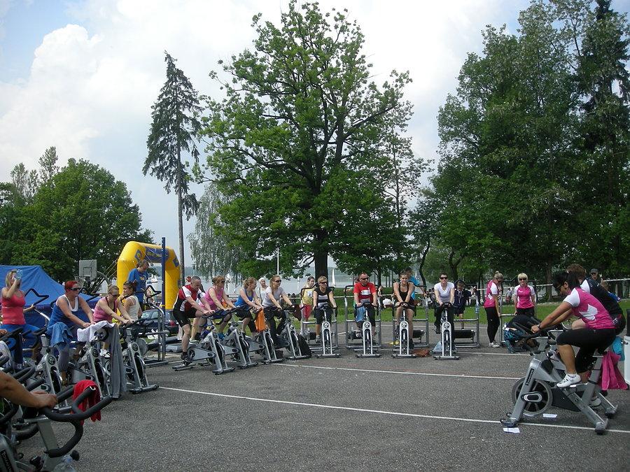 Można i tak pojeździć - na Pikniku Biegowym w Paprocanach