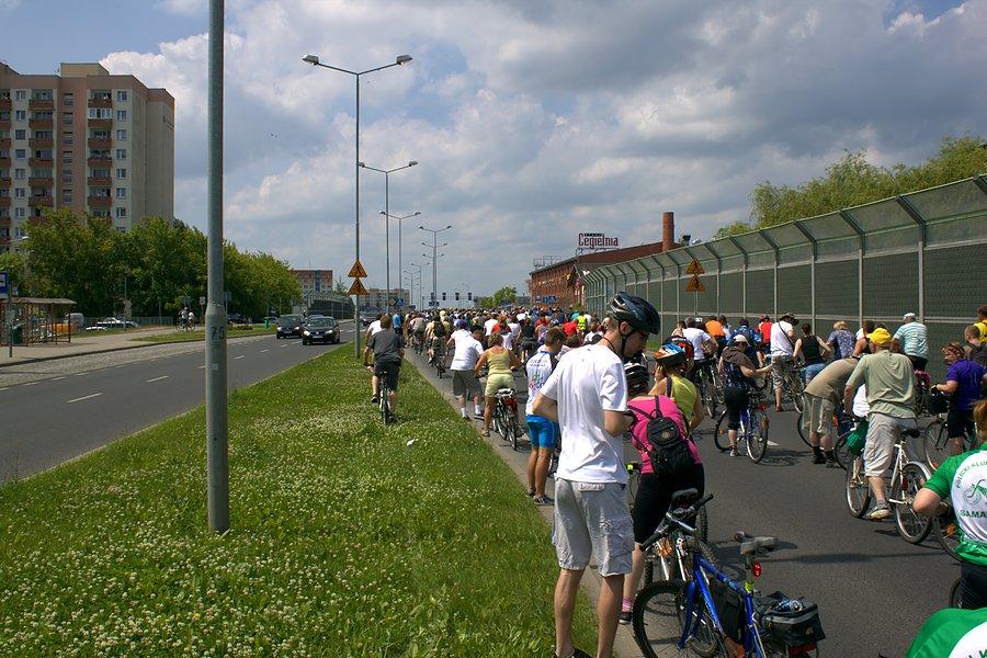 Wielki przejazad po Szczecinie