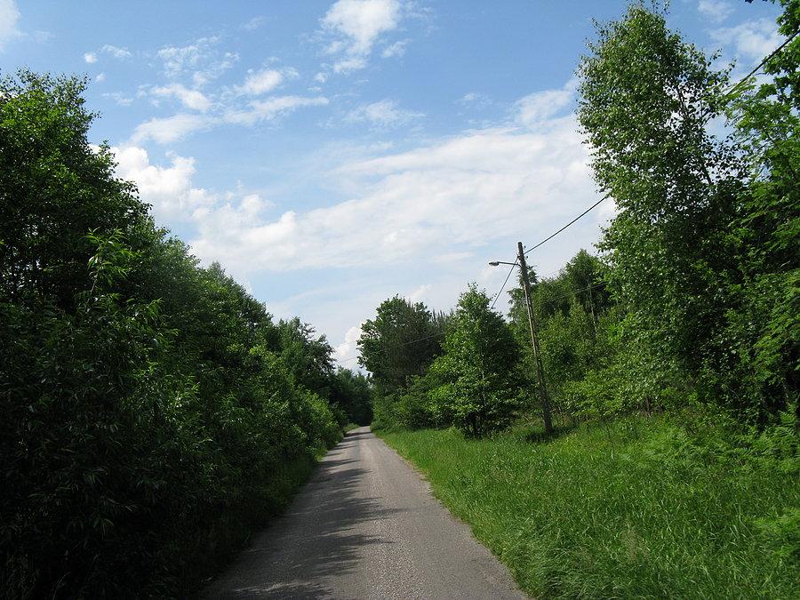 Piękna droga, piękna pogoda