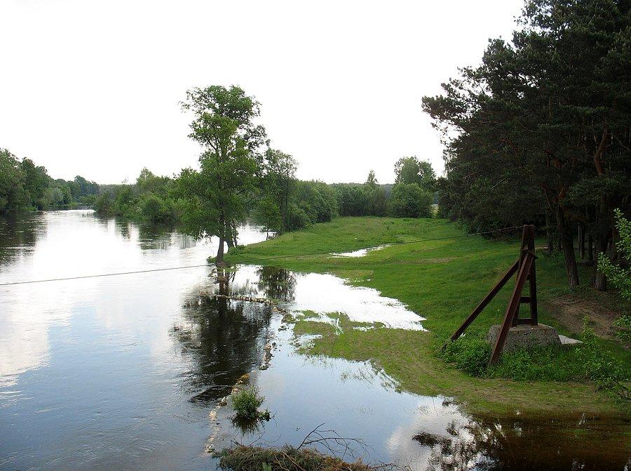 Warta z mostu w Bobrownikach