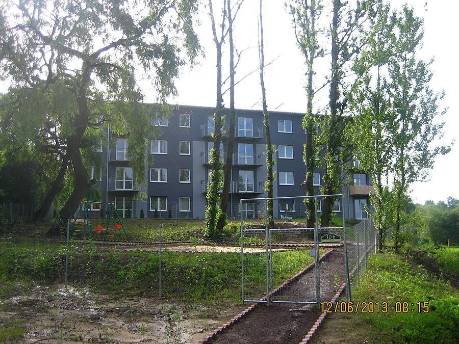 Nowe domy przy ulicy Cichej w Bytomiu