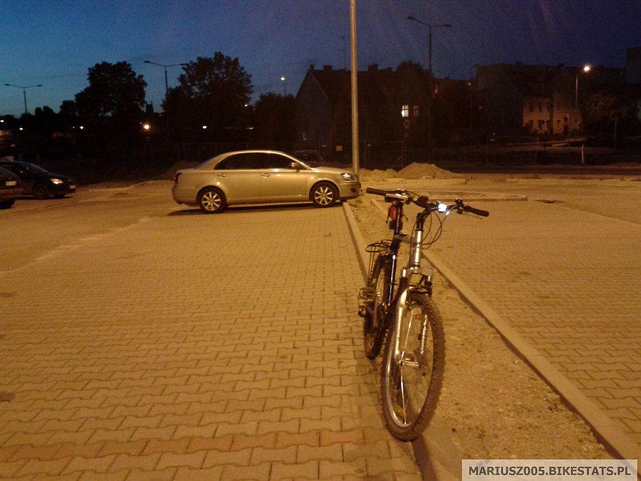 Nocna jazda po Elblągu