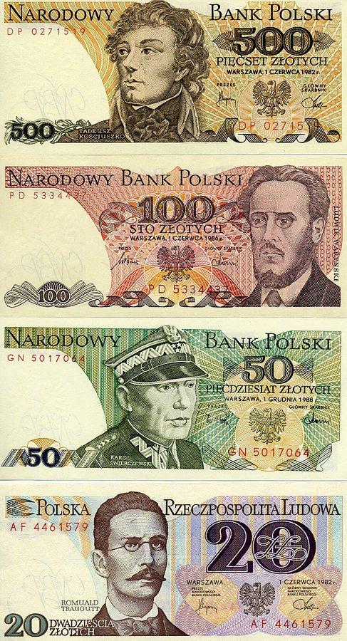 Banknoty PRL