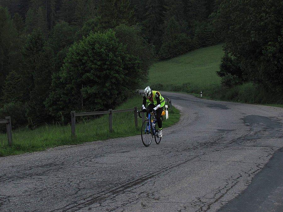 Podjazd na Magurske sedlo