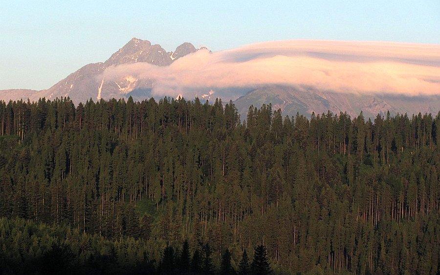 Tatry w budyniu