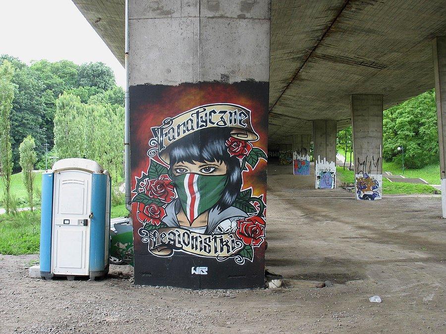 Graffiti na Agrykoli