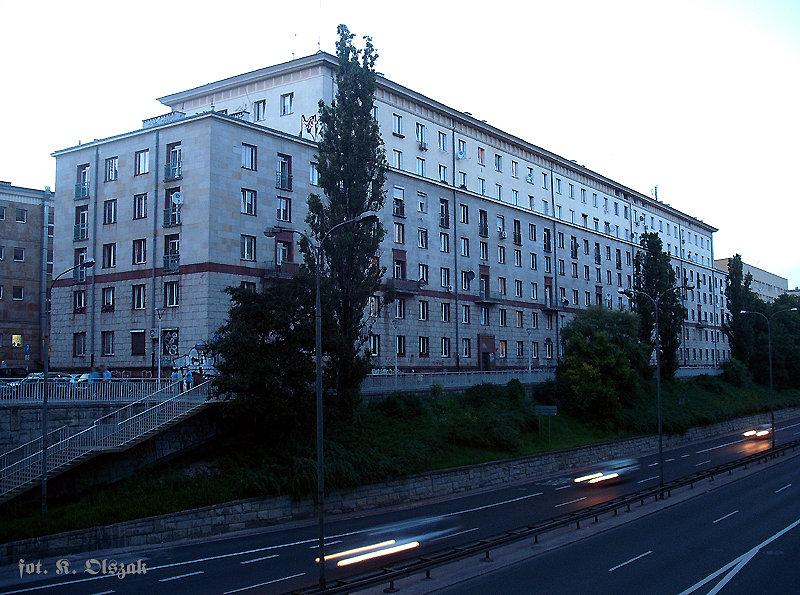 Socblok w alei Armii Ludowej